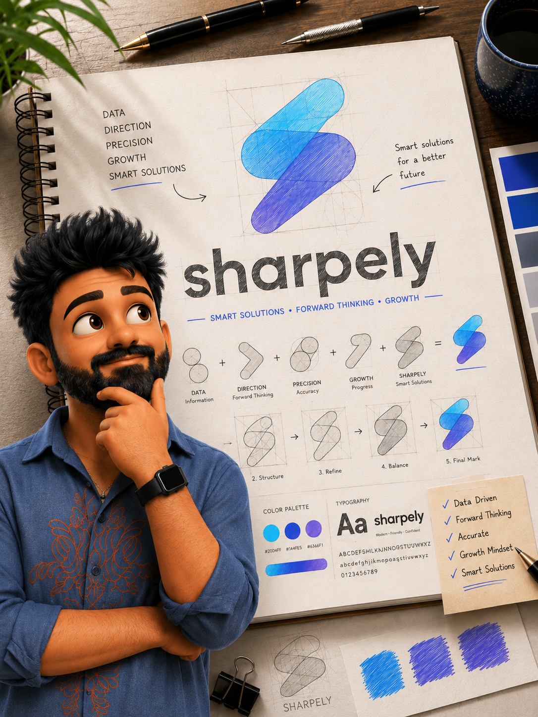 Sharpely — Identity